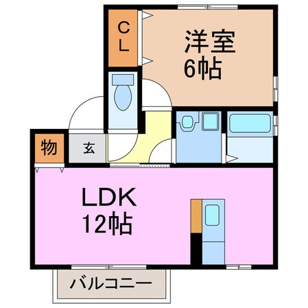 イデアル豊明の物件間取画像